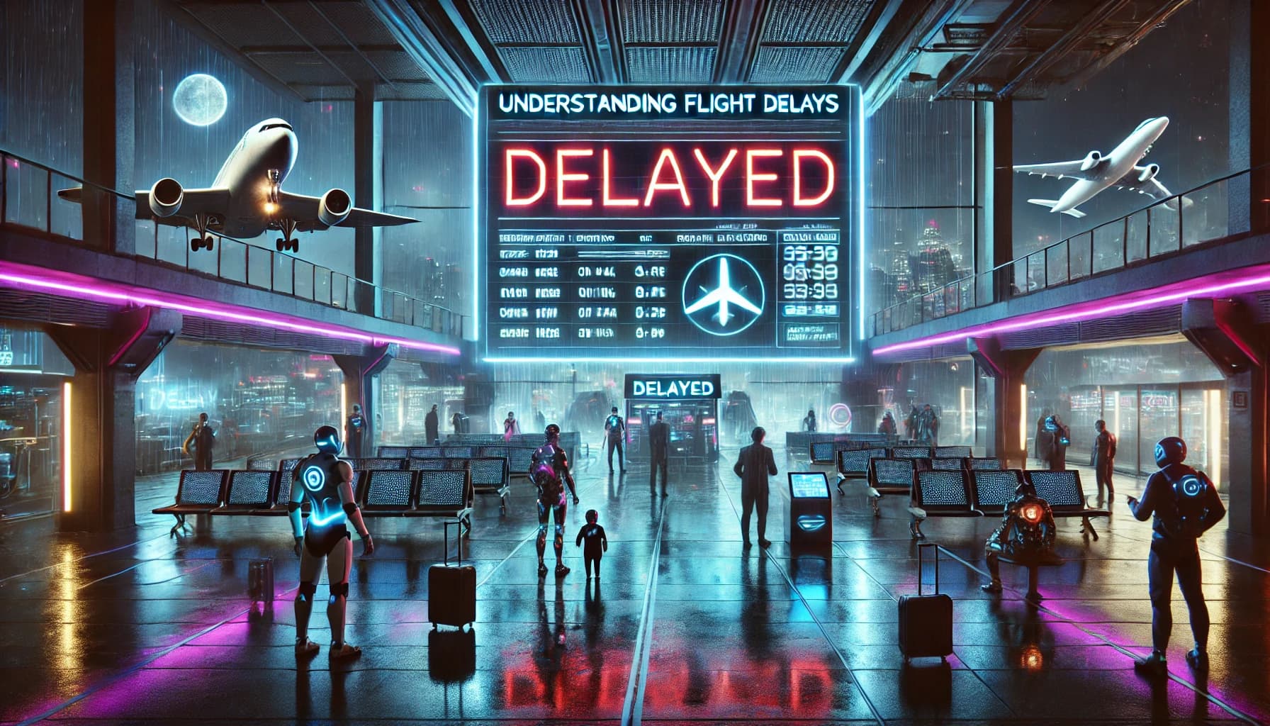 Understanding flight delays ✈️